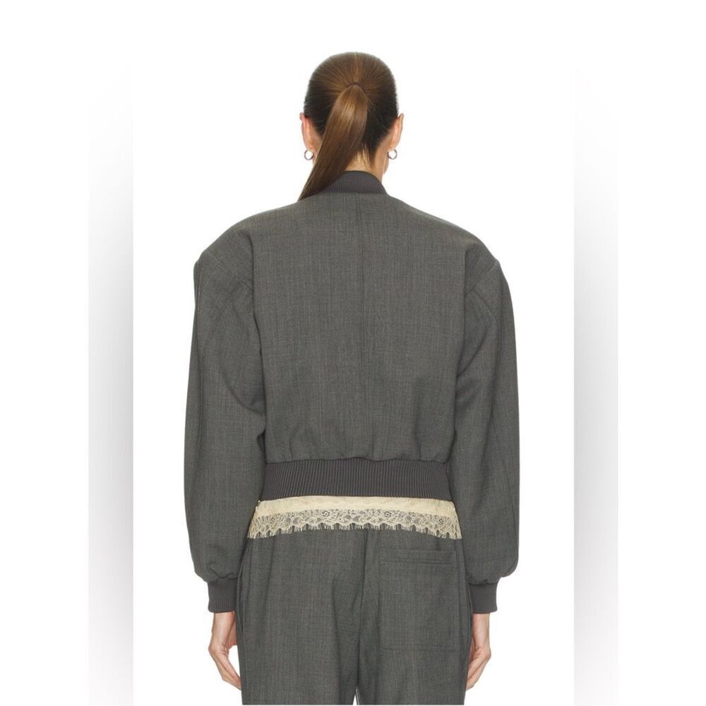 NEW HELSA Wool Blend Bomber Jacket - Picture 9 of 14